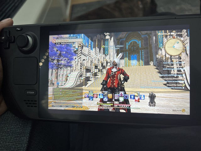 好起來了！Steam Deck新更新將完美適配《FF14》