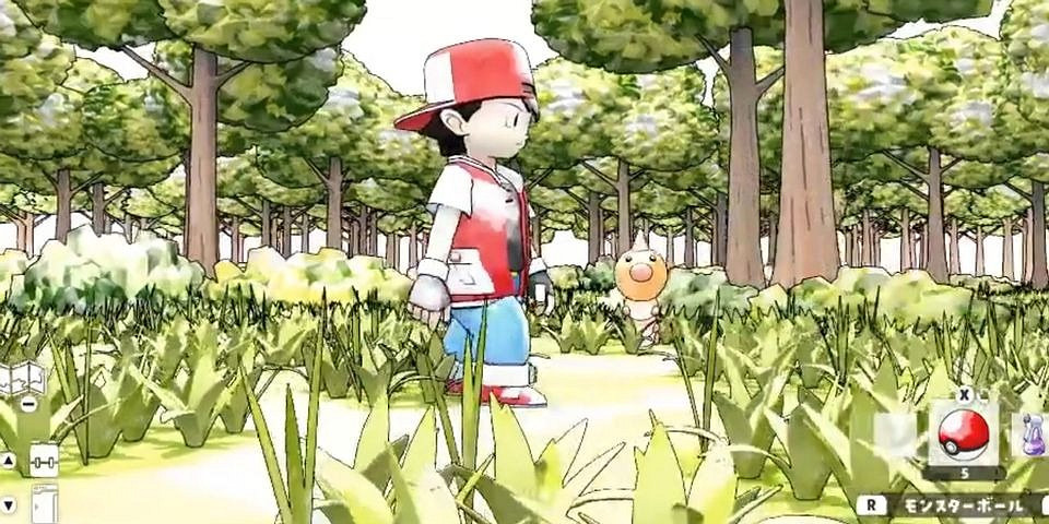 玩家自製《精靈寶可夢》第一世代重製版場景影片