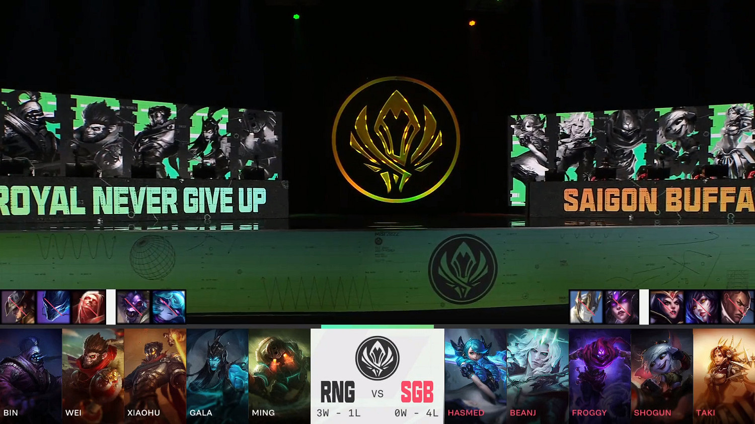 MSI對抗賽第3日RNG 1:0戰勝SGB！注重發育有保障