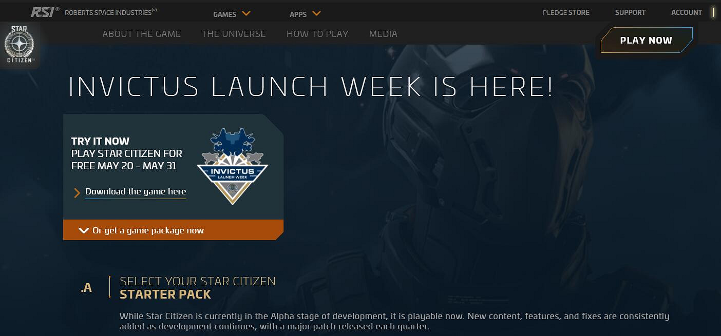 《星際公民》開啟免費遊玩活動：所有飛船皆可免費體驗