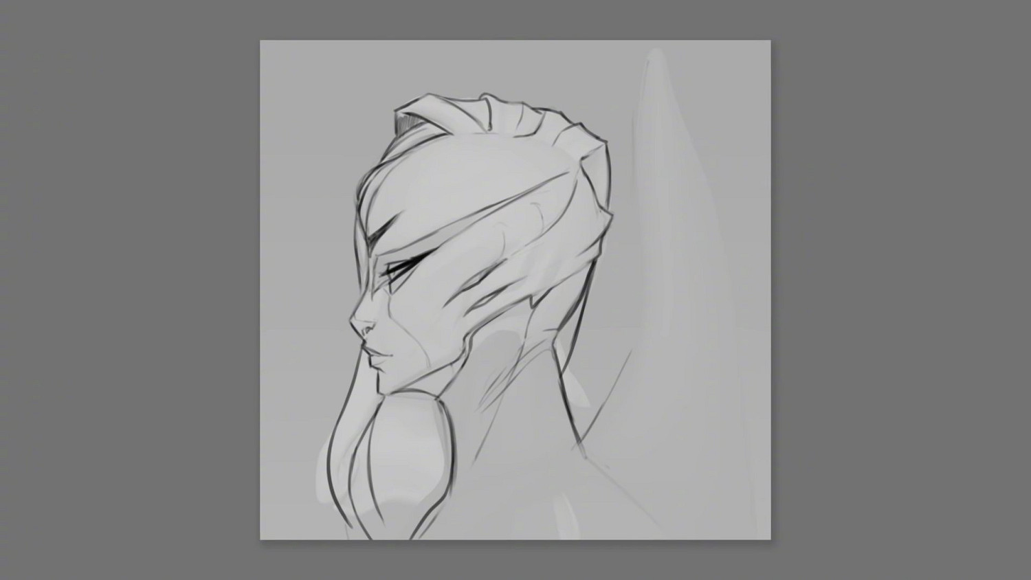 畫面略重口！《英雄聯盟》虛空女皇卑爾維斯設計稿公布