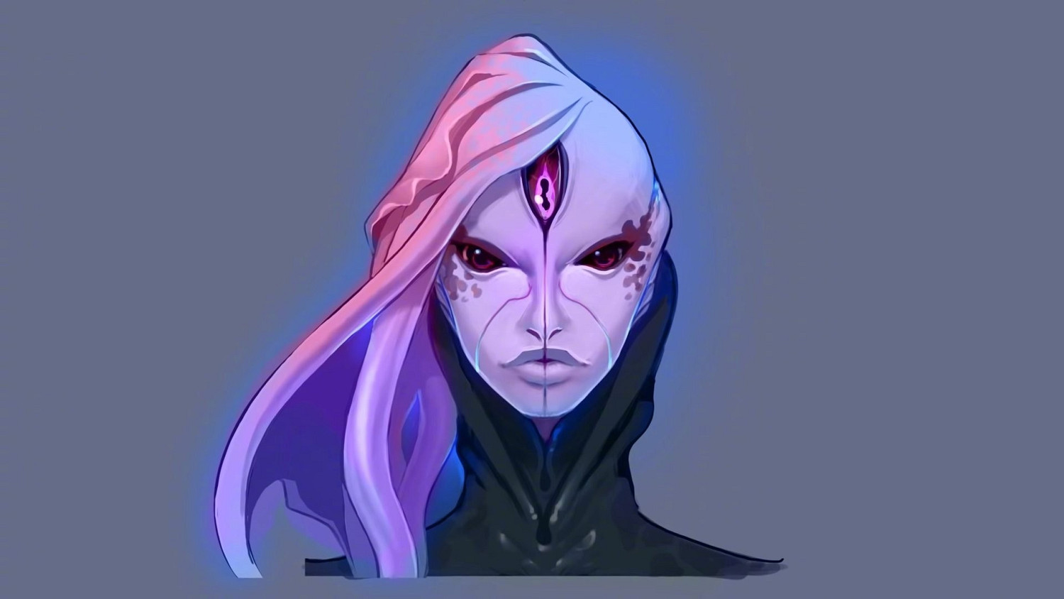 畫面略重口！《英雄聯盟》虛空女皇卑爾維斯設計稿公布