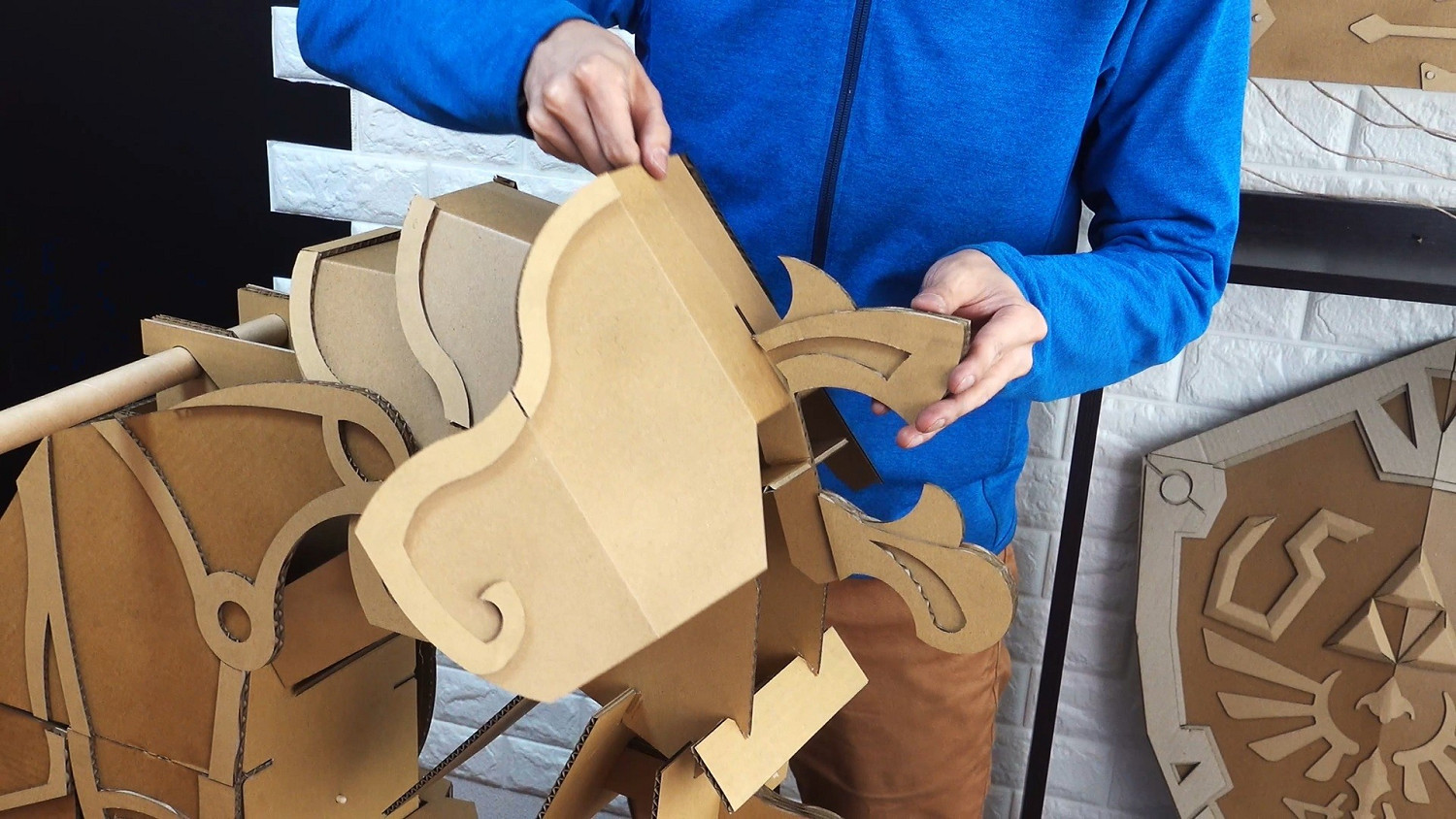 大神製作《塞爾達》大師摩托:戴頭盔了,很嚴謹! 大神製作《塞爾達》大師摩托:戴頭盔了,很嚴謹!