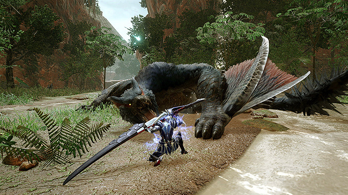 《怪獵崛起：曙光》太刀長槍展示 神威居合強力一擊！