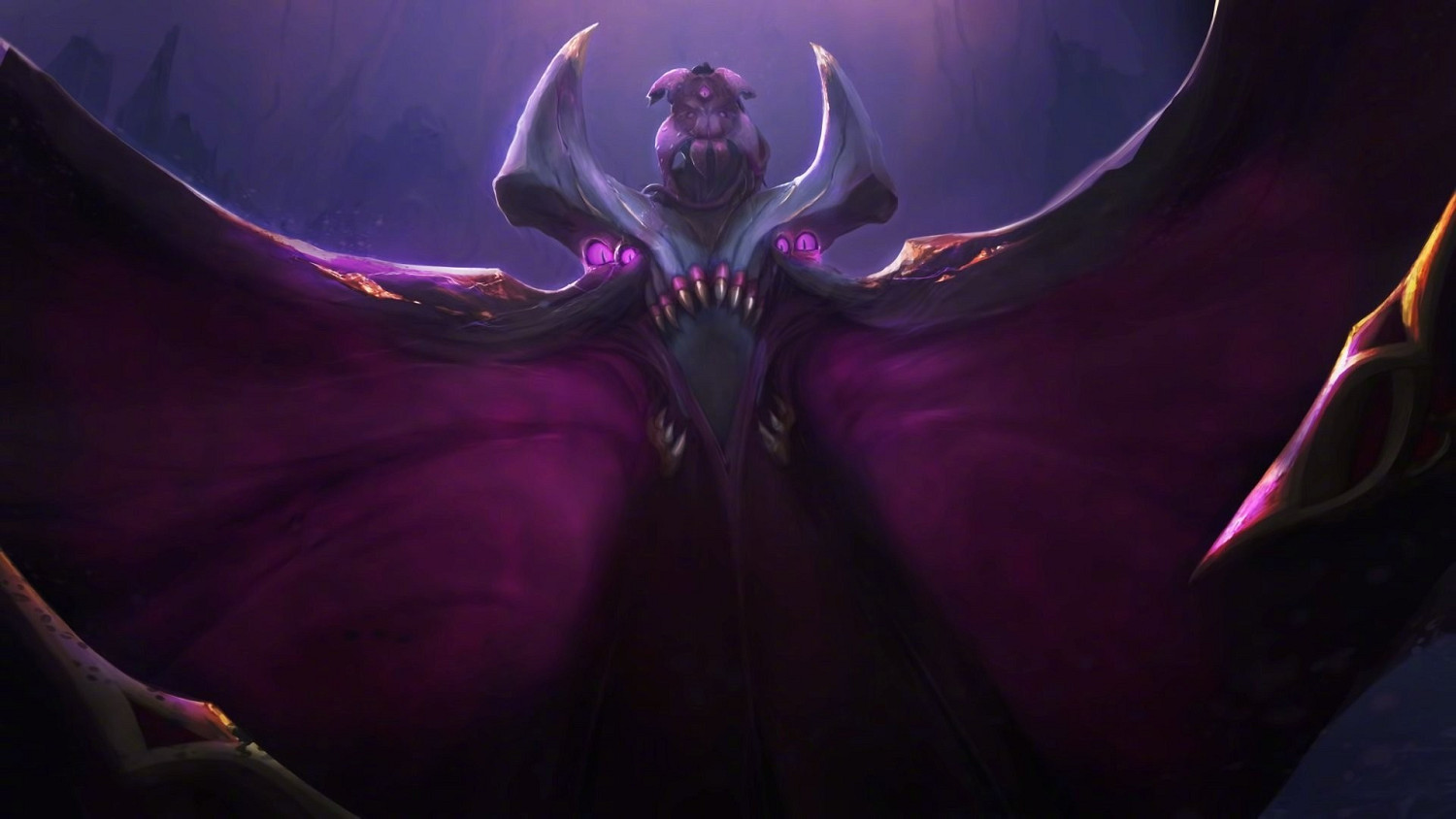 畫面略重口！《英雄聯盟》虛空女皇卑爾維斯設計稿公布