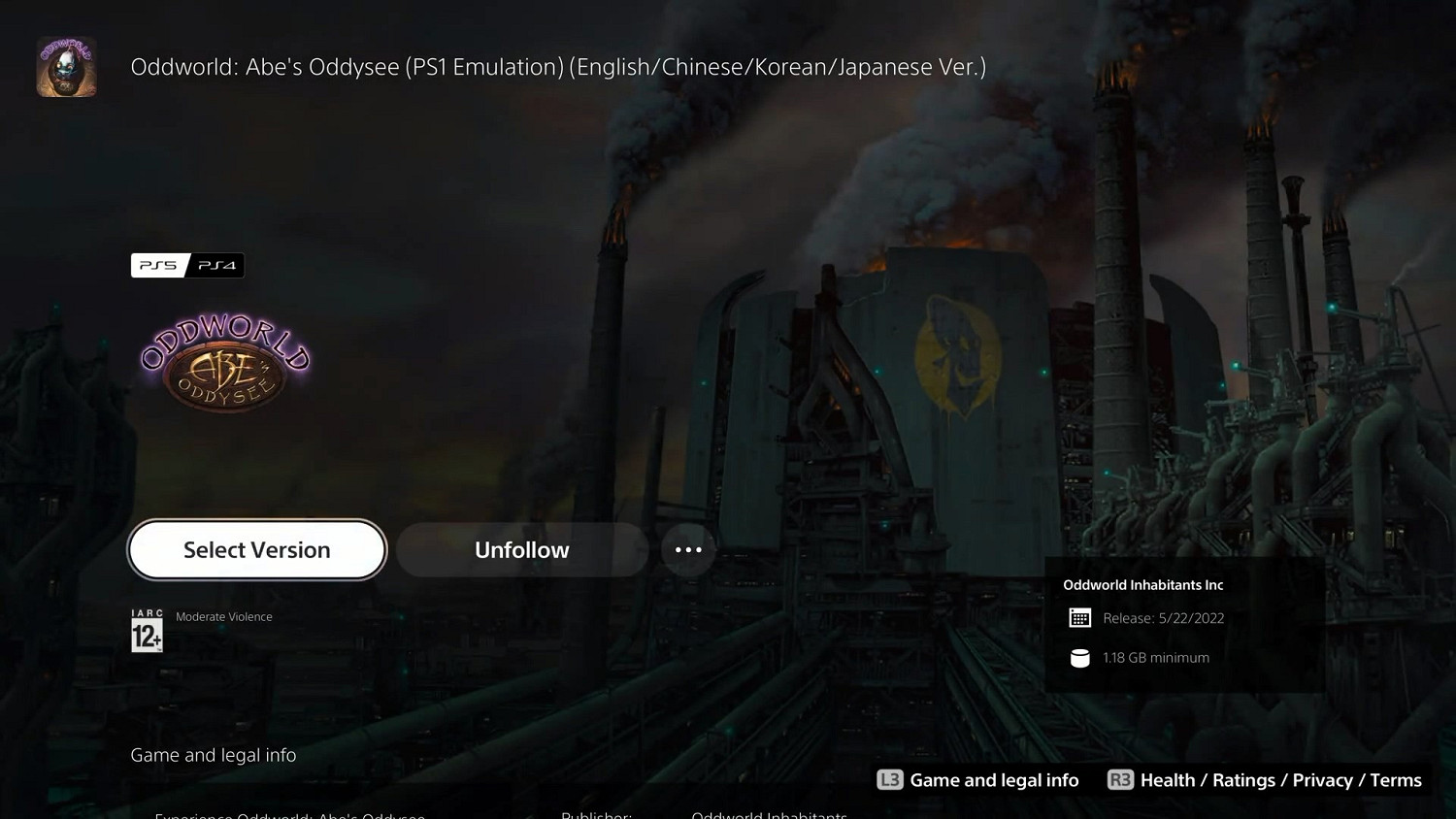 PS5運行PS1遊戲展示:存檔,新使用者介面與倒帶功能! PS5運行PS1遊戲展示:存檔,新使用者介面與倒帶功能!