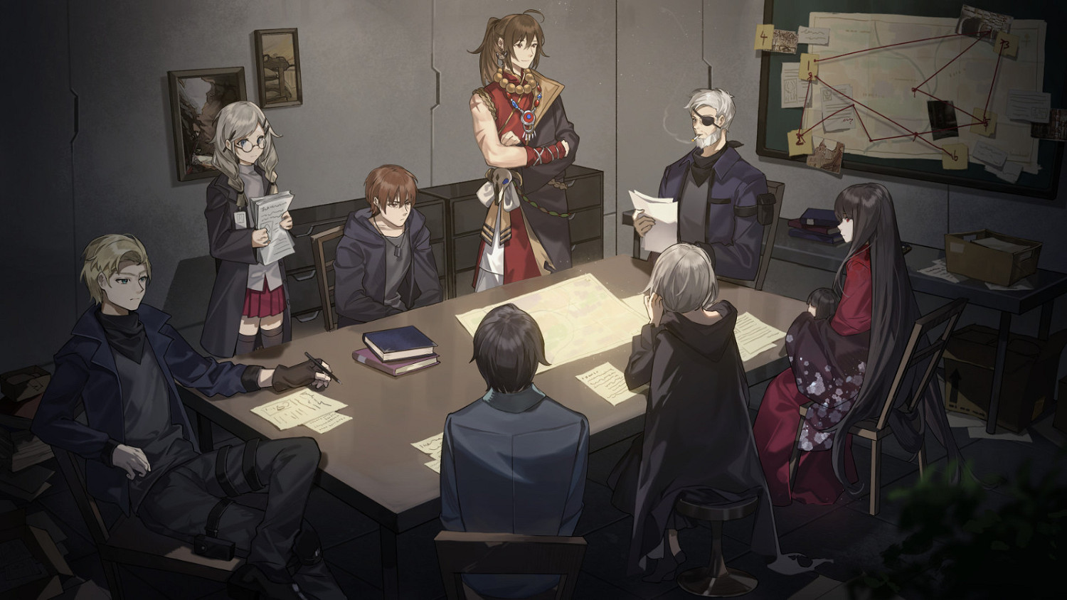 視覺小說+戰棋遊戲《二分之一》上線Steam 9月24日發售