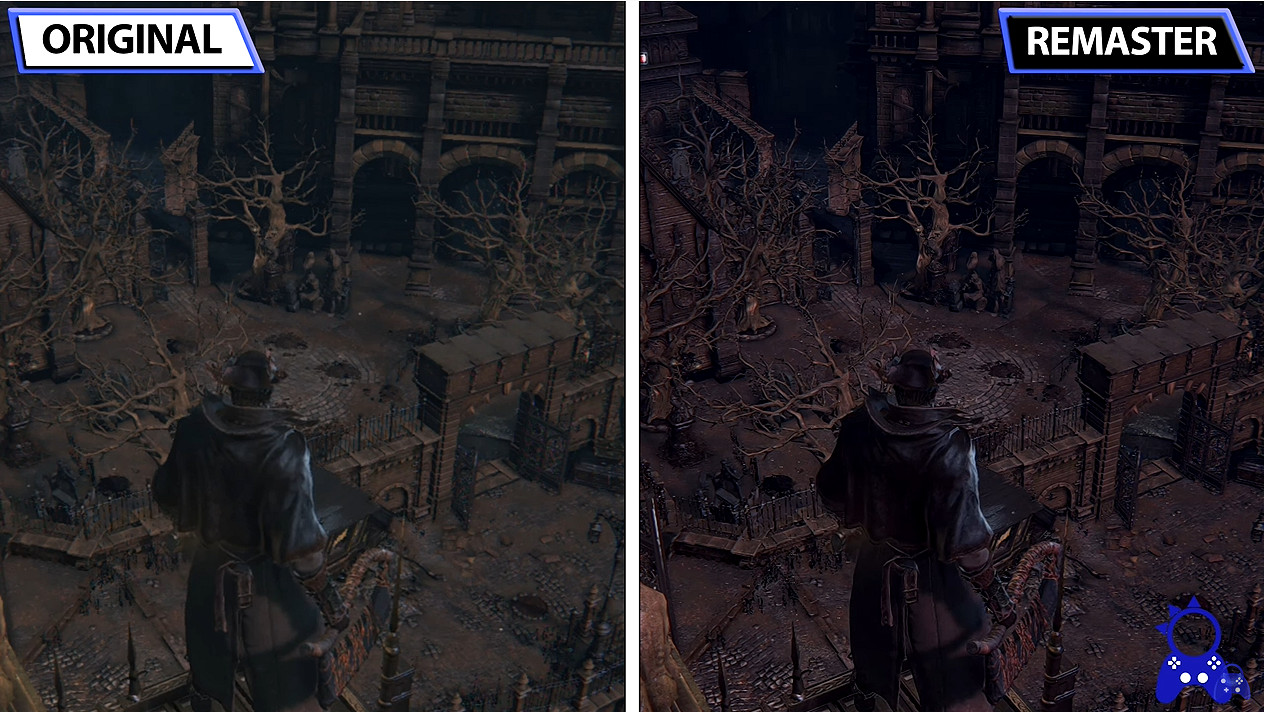 《血源》模擬重製版畫面對比 是你想像中的次世代版嗎
