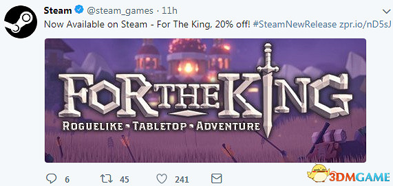 《為了吾王》Steam正式發售 特別好評 支援中文 《為了吾王》Steam正式發售 特別好評 支援中文