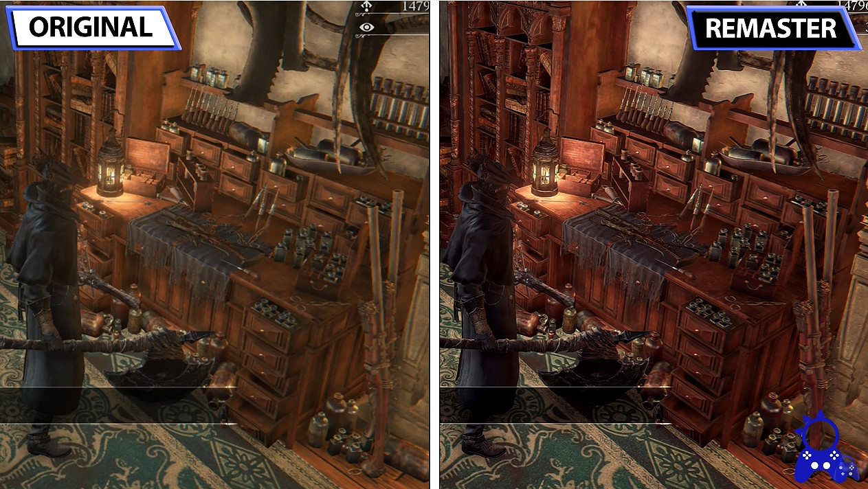 《血源》模擬重製版畫面對比 是你想像中的次世代版嗎