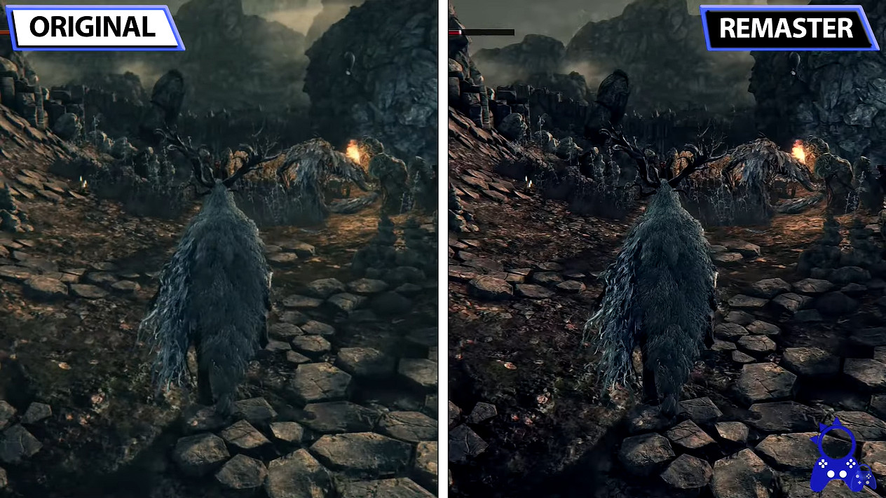 《血源》模擬重製版畫面對比 是你想像中的次世代版嗎