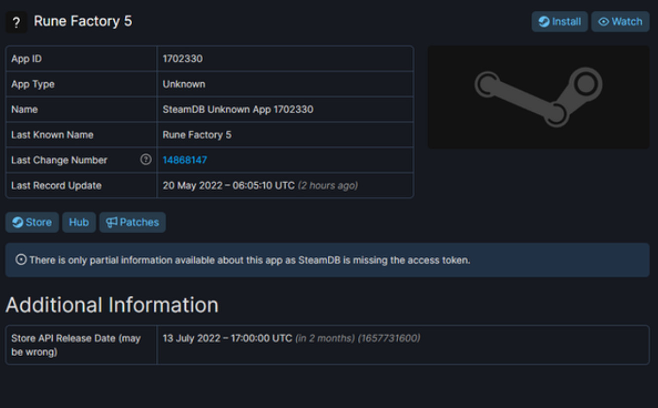 符文工房5要上PC啦?玩家們又多一片地可以種! 符文工房5要上PC啦?玩家們又多一片地可以種!