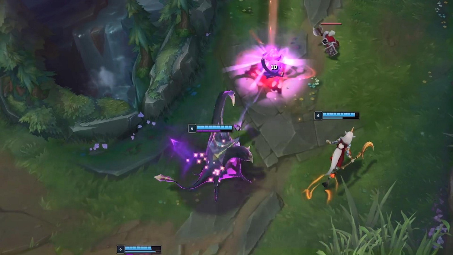 《英雄聯盟》新英雄虛空女皇玩法預告 想看她和天使互扇耳光