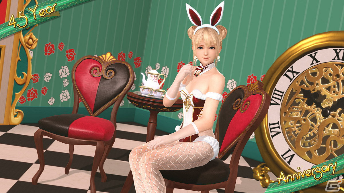 火辣兔女郎泳裝!《生死格鬥XVV》日服4.5周年活動開啟 火辣兔女郎泳裝!《生死格鬥XVV》日服4.5周年活動開啟