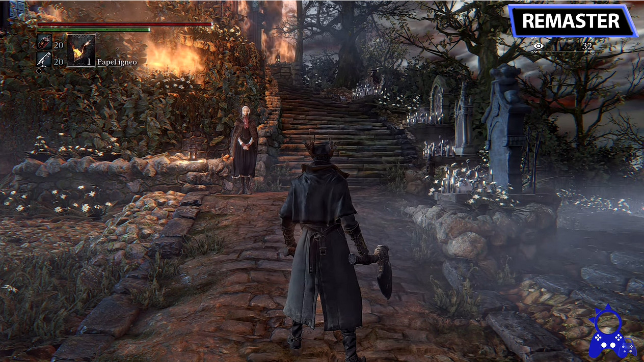 《血源》模擬重製版畫面對比 是你想像中的次世代版嗎