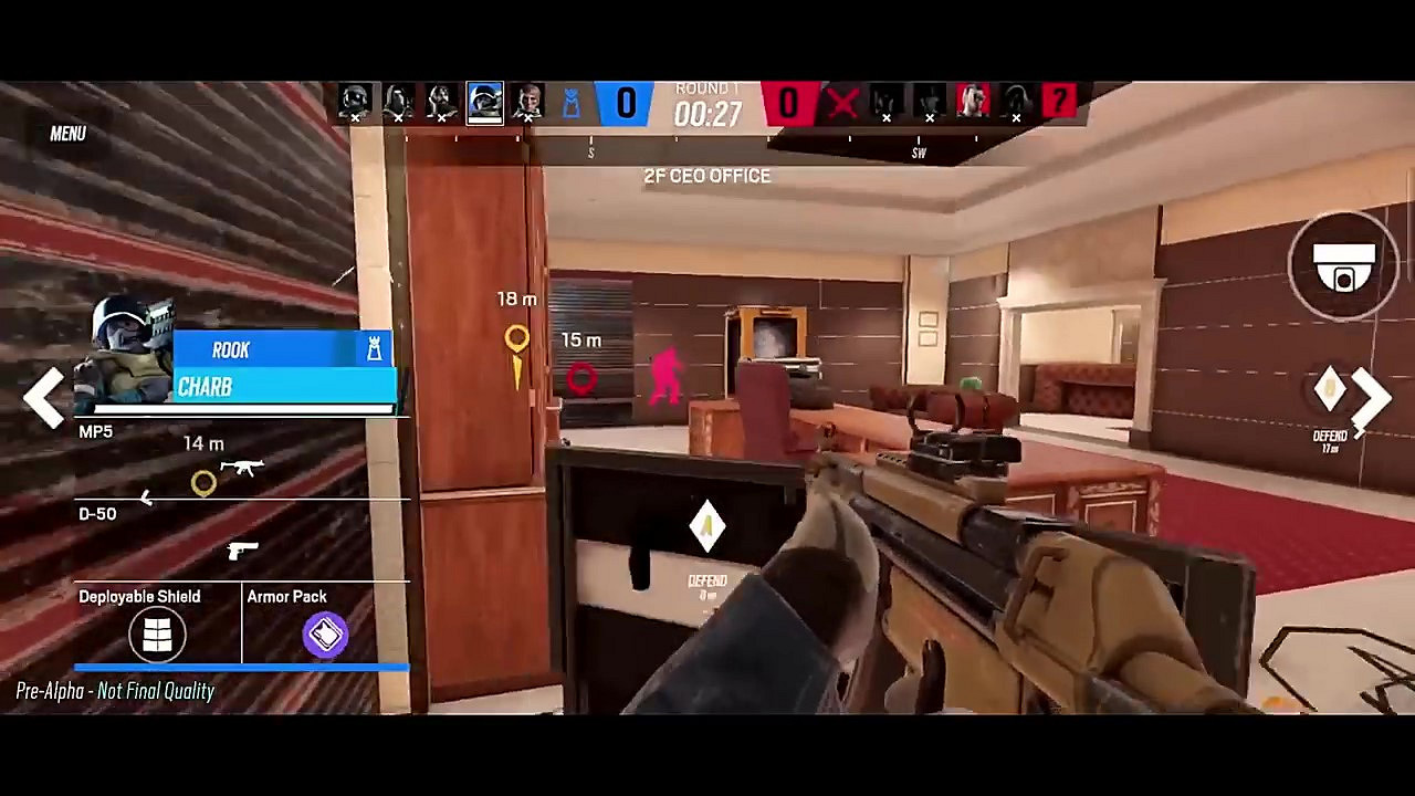 手遊《虹彩六號M》A測開啟 實機展示公布