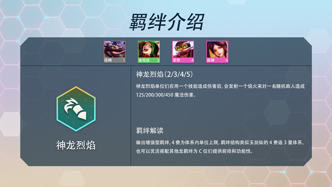 《金鏟鏟之戰》S7羈絆大全 S7巨龍之巢羈絆有什麽 《金鏟鏟之戰》S7羈絆大全 S7巨龍之巢羈絆有什麽