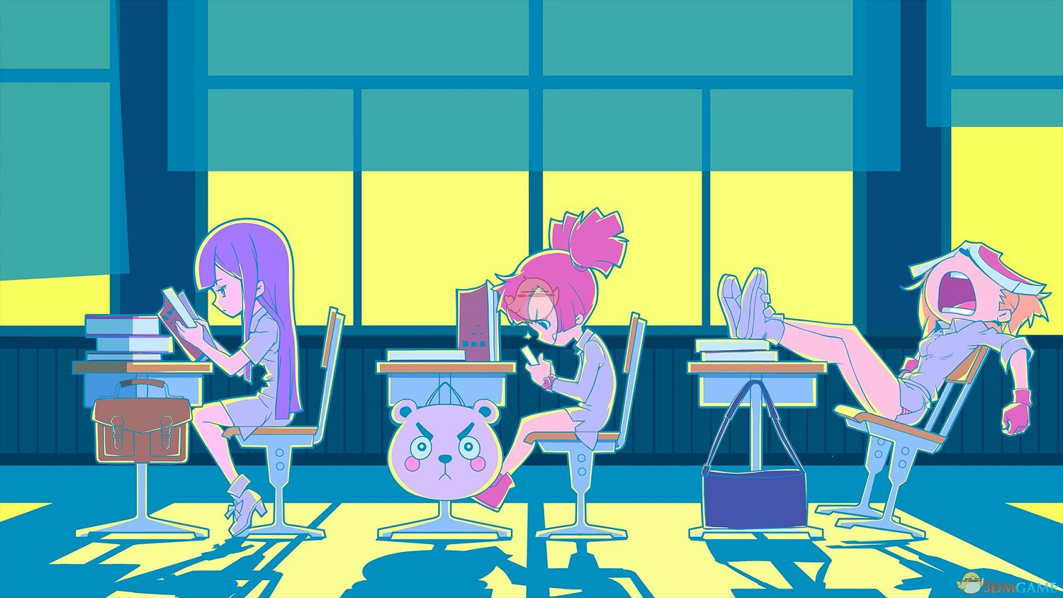 《喵斯快跑》將要放學的下午時光插圖一覽 《喵斯快跑》將要放學的下午時光插圖一覽