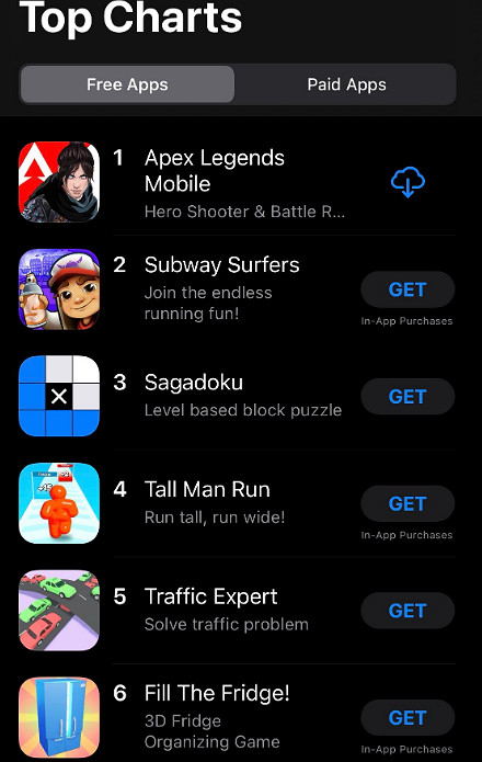 吸金怪獸!《Apex手遊》上線一周收入已破480萬美元 吸金怪獸!《Apex手遊》上線一周收入已破480萬美元