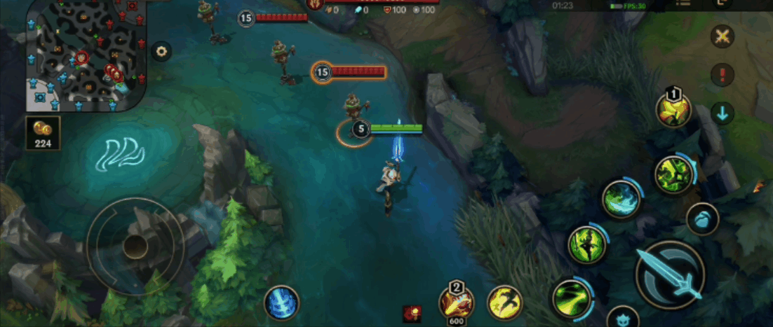 在《英雄聯盟手遊》中觸控星辰 在《英雄聯盟手遊》中觸控星辰