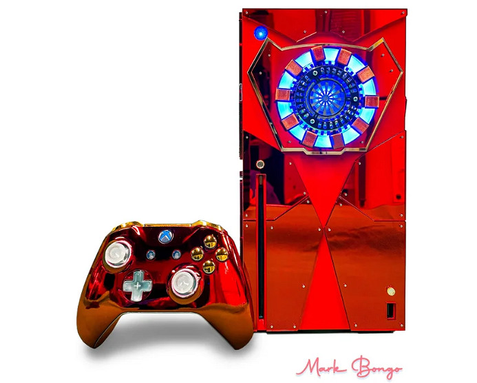 我來教微軟賺錢!網友製作鋼鐵俠主題XboxSeriesX主機 我來教微軟賺錢!網友製作鋼鐵俠主題XboxSeriesX主機