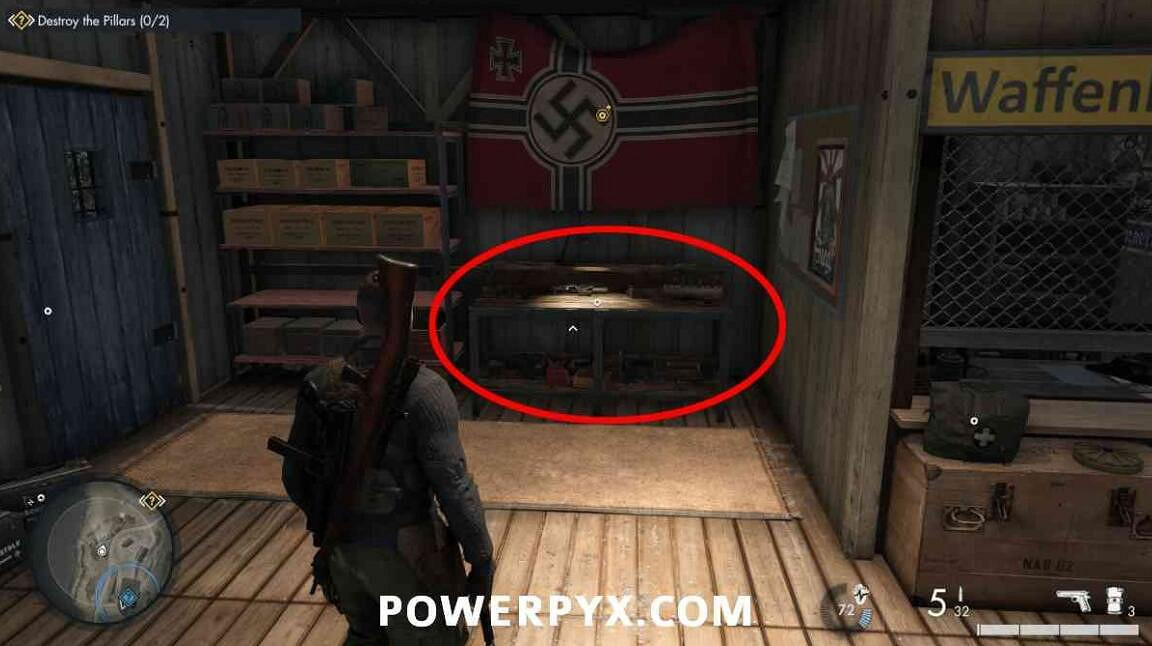 《狙擊精英5》工作台位置大全 工作台在哪找？