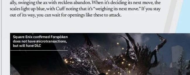 少兒不宜!SE:《Forspoken》無小額付費,但會有DLC! 少兒不宜!SE:《Forspoken》無小額付費,但會有DLC!