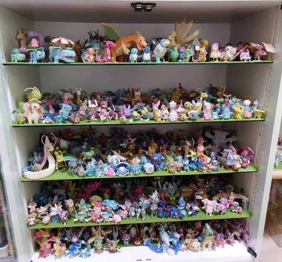 日本手工達人曬六年作品！超過800個寶可夢藝術品！