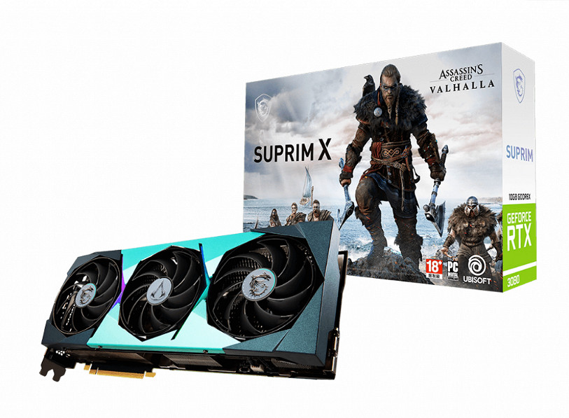 買顯卡送遊戲！微星推《AC英靈殿》特別版RTX 3080