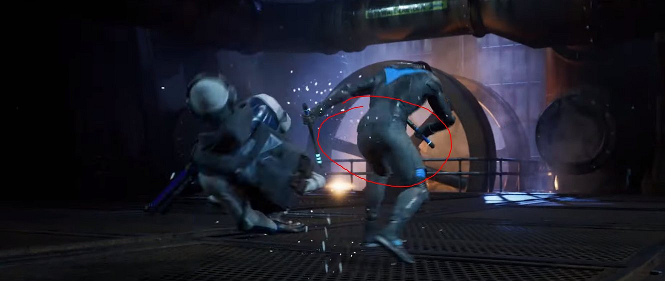 夜翼屁股不夠翹?《高譚騎士》總監稱"尺寸很合適"! 夜翼屁股不夠翹?《高譚騎士》總監稱"尺寸很合適"!