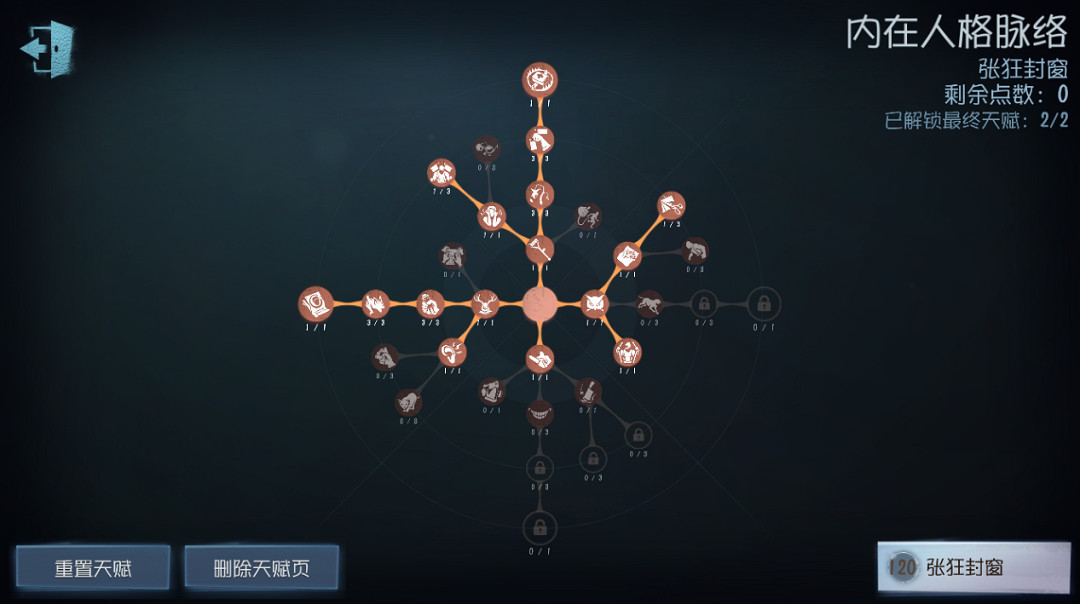 《第五人格》小醜天賦2022 小醜天賦加點圖最新 《第五人格》小醜天賦2022 小醜天賦加點圖最新