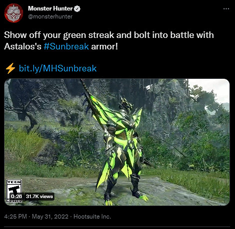 華麗熒光RGB!《魔物獵人崛起:曙光》電龍裝備展示 華麗熒光RGB!《魔物獵人崛起:曙光》電龍裝備展示