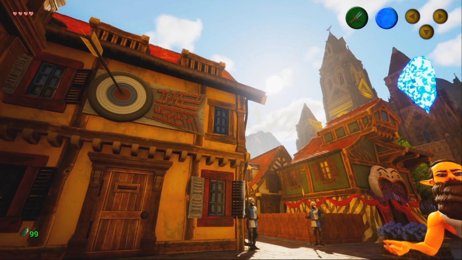 虛幻5重製《薩爾達:時之笛》展示 支援DLSS技術 虛幻5重製《薩爾達:時之笛》展示 支援DLSS技術