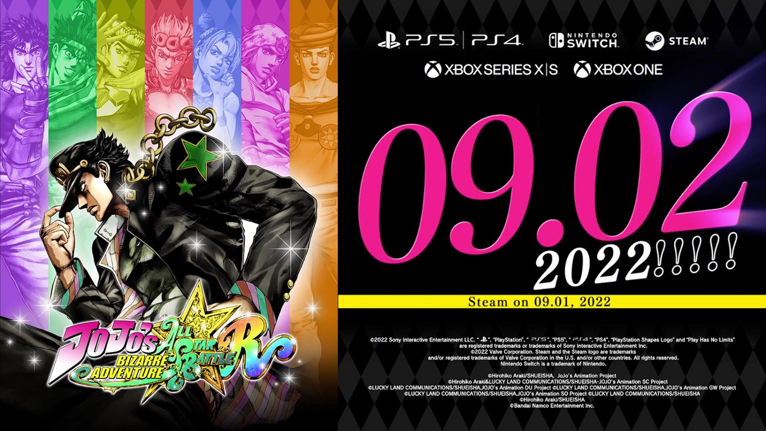 《JOJO的奇妙冒險：恆星戰役之戰R》空條承太郎預告片