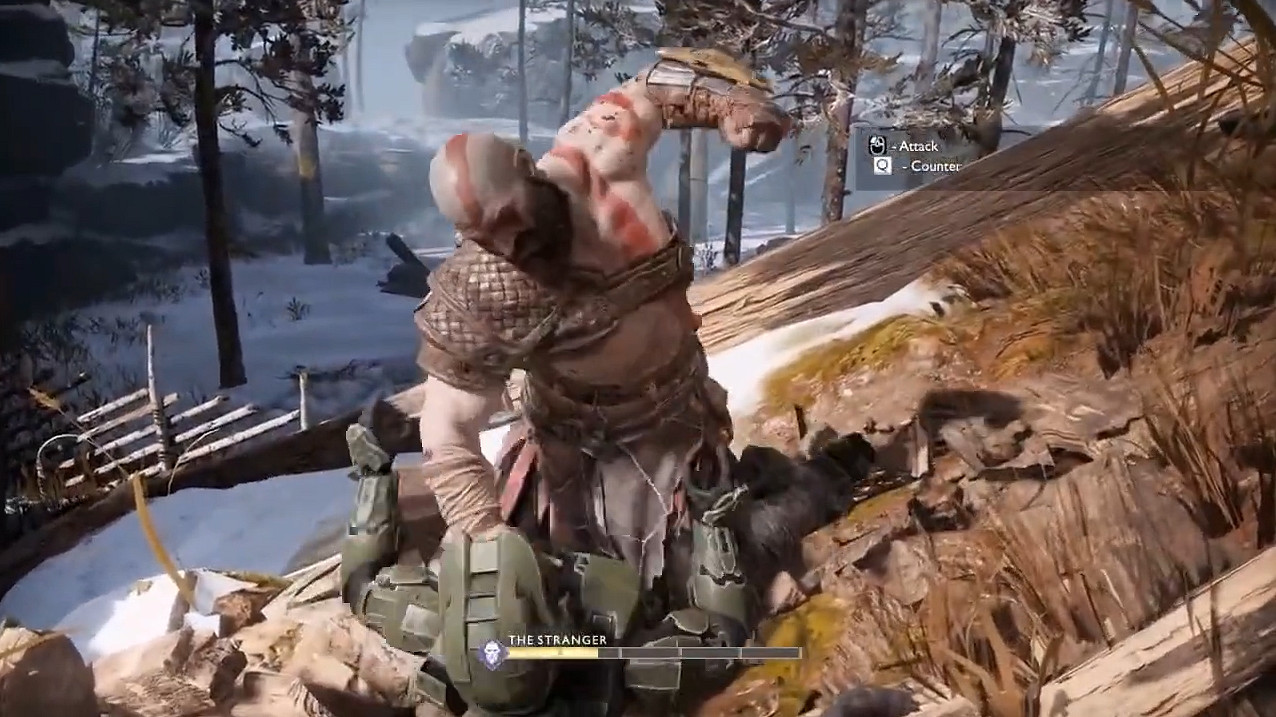 真“關公戰秦瓊”!《戰神4》士官長MOD展示公開 真“關公戰秦瓊”!《戰神4》士官長MOD展示公開