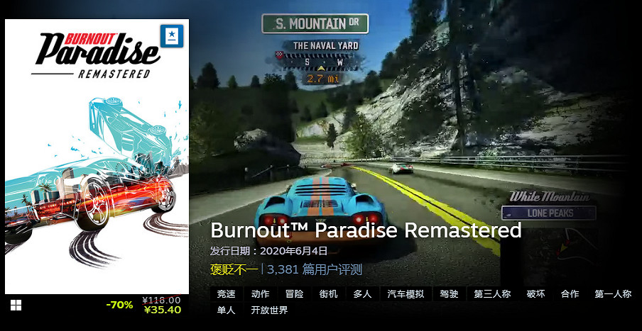 Steam開啟EA遊戲特賣：眾多大作跌至白菜價 2.5折起！