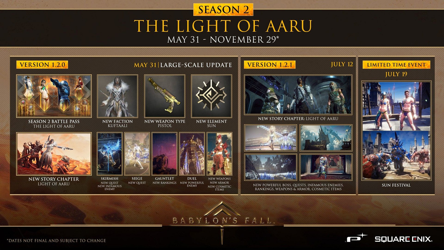 比基尼清涼賣肉？《巴比倫的隕落》第2賽季真空上陣！