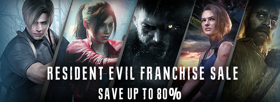 超多大作最低2折！《惡靈古堡》系列Steam特賣開啟！
