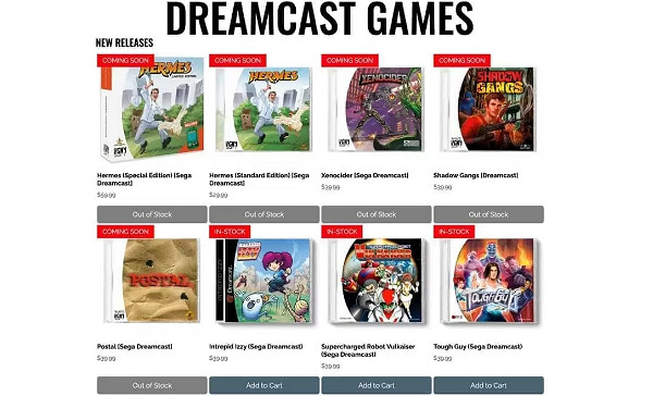 VGNY工作室公布新遊,還是面向世嘉DC主機的遊戲