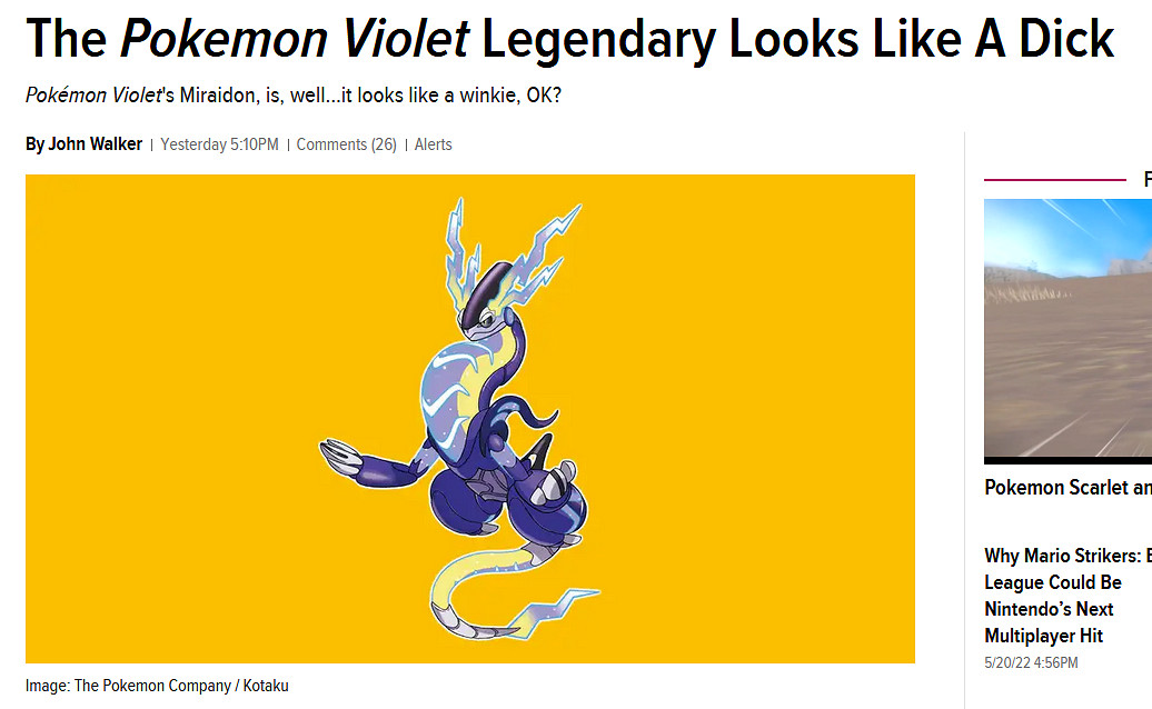 外媒:《寶可夢:紫》神獸造型像是迪克？越看越不對勁！