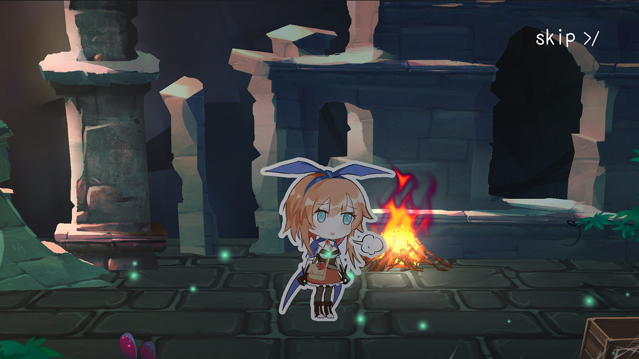 輕喜劇肉鴿遊戲《一星的我與最強地下城》上線Steam商城