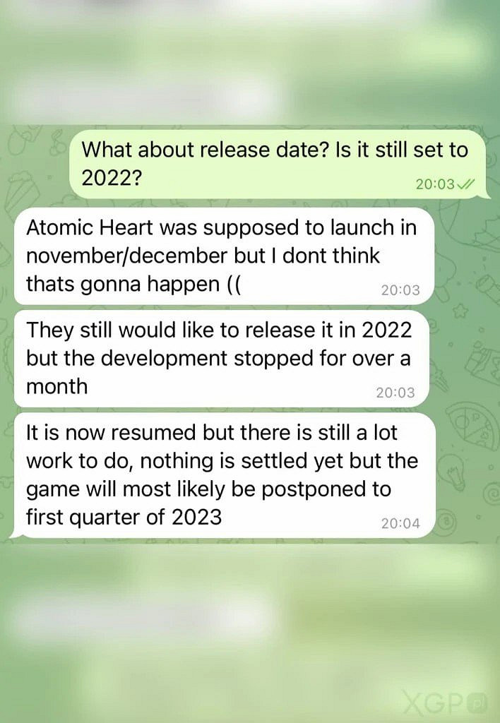 傳聞：《原子之心》開發進度受影響 或延期至2023年