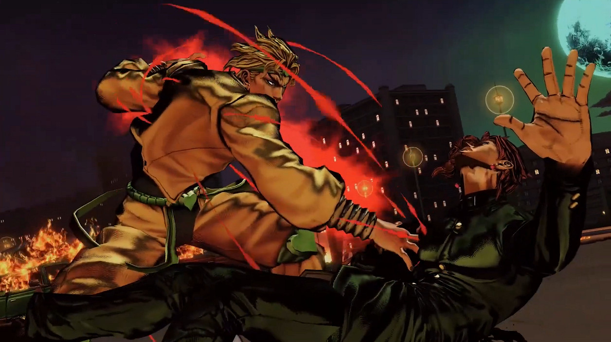 我不做人啦《JOJO群星之戰重製版》“迪奧”角色預告