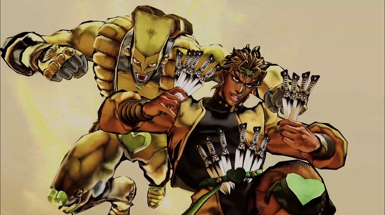 我不做人啦《JOJO群星之戰重製版》“迪奧”角色預告