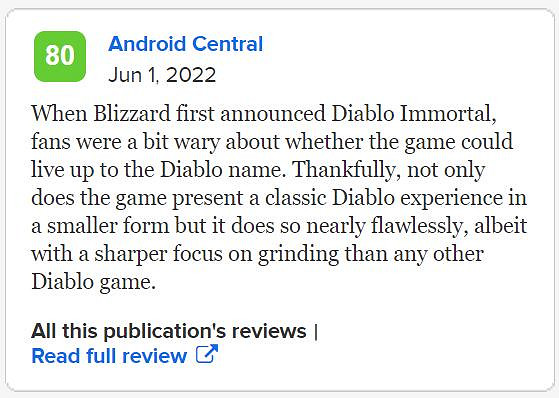 完美無缺 幾乎無敵!《暗黑破壞神:永生不朽》首批評分 完美無缺 幾乎無敵!《暗黑破壞神:永生不朽》首批評分