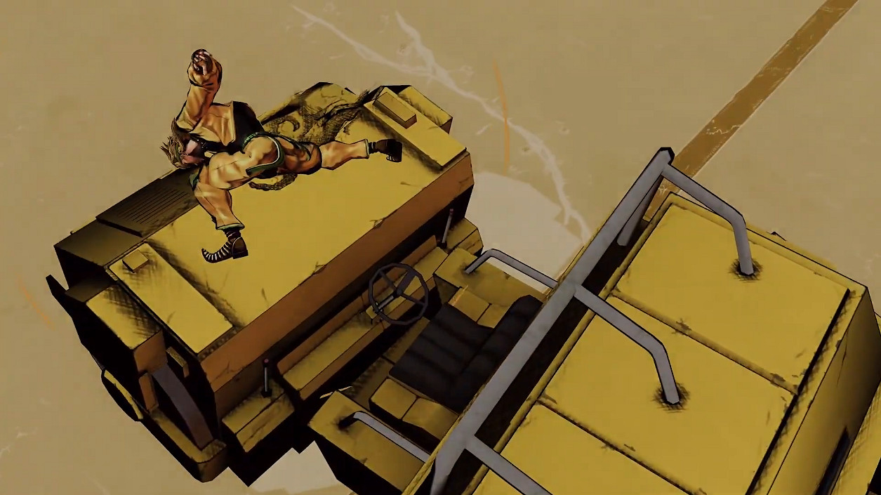 我不做人啦《JOJO群星之戰重製版》“迪奧”角色預告