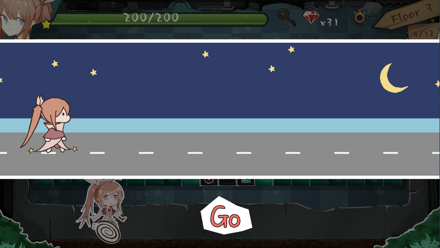 輕喜劇肉鴿遊戲《一星的我與最強地下城》上線Steam商城