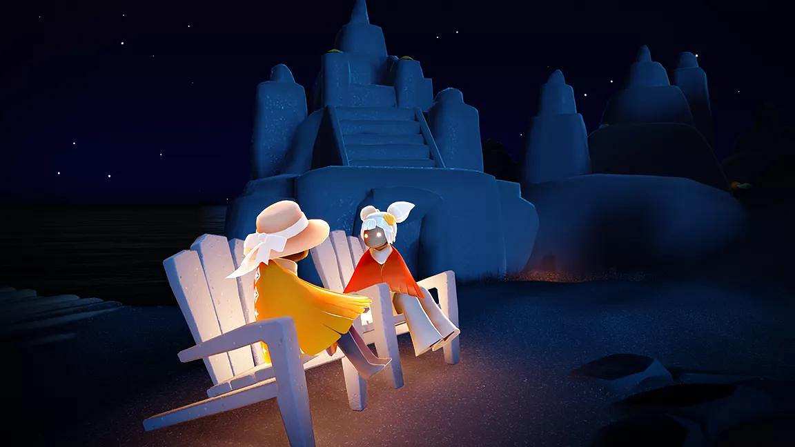 《光遇》雙人沙灘躺椅展示 雙人沙灘躺椅怎麽樣 《光遇》雙人沙灘躺椅展示 雙人沙灘躺椅怎麽樣