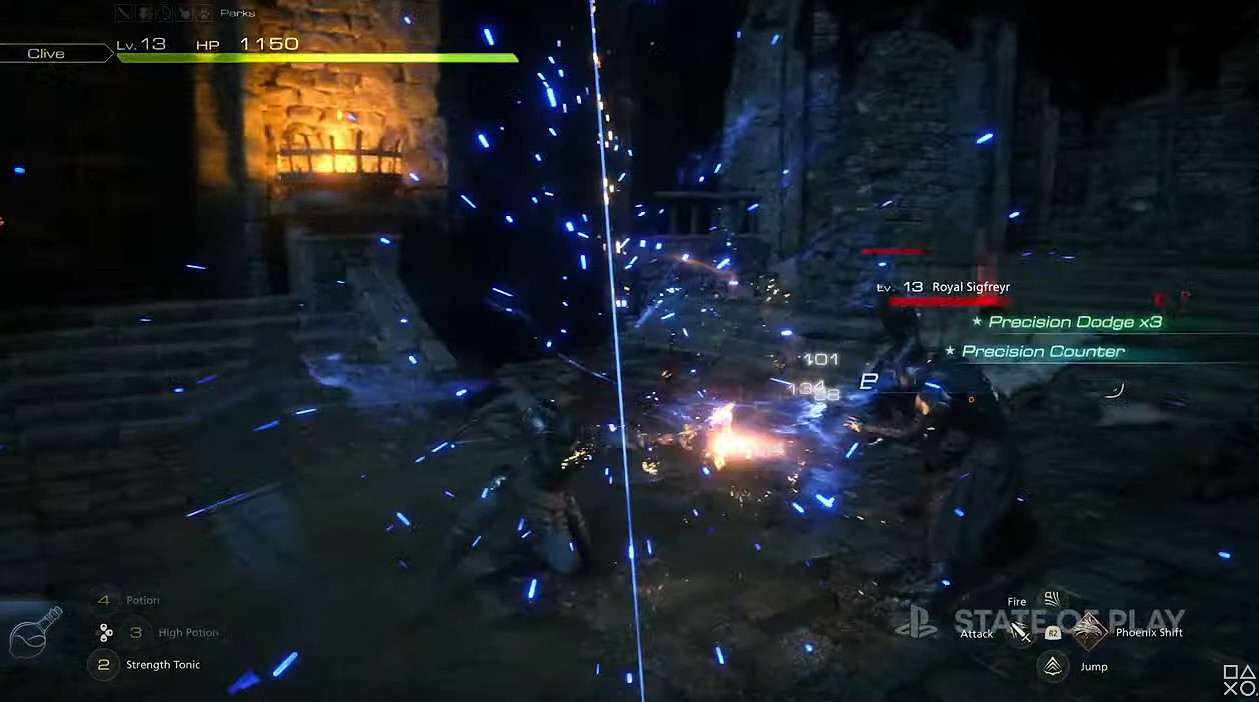 索尼State of Play：《最終幻想16》實機預告片發布