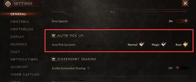 《暗黑破壞神:永生不朽》自動拾取怎麽開 自動拾取在哪 《暗黑破壞神:永生不朽》自動拾取怎麽開 自動拾取在哪